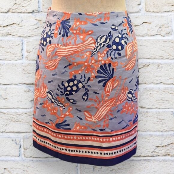 TALBOTS Canvas A-Line Skirt Size 0 - Picture 6 of 8